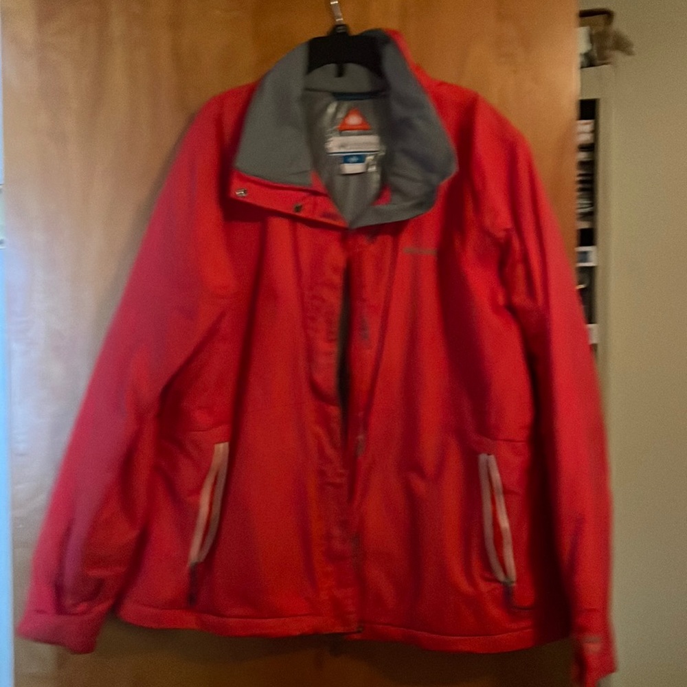 Coral winter coat
